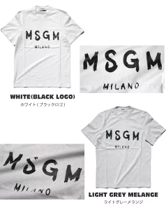 MSGM ロゴTシャツ