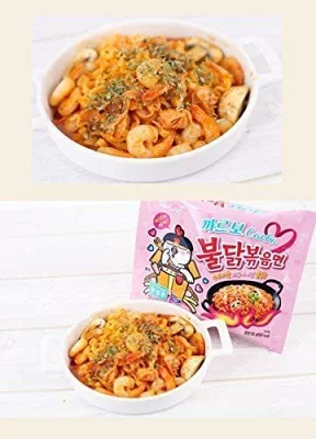 カルボブルダック炒め麺 カルボナーラ&パルメザンチーズ