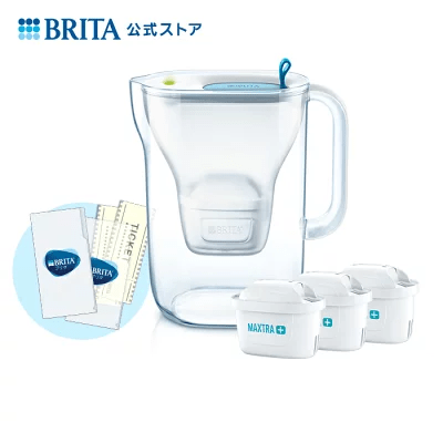 浄水器のブリタ ポット型浄水器 スタイル マクストラプラス