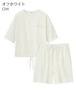 エメフィール(aimerfeel) 綿混 上下セット ルームウェア