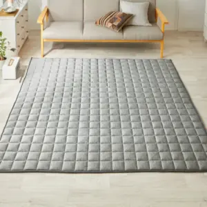 ニッセン 洗える接触冷感キルトラグ