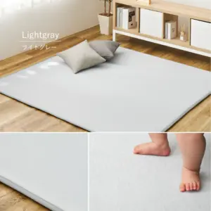 萩原 接触冷感 もっちり低反発ラグ クーネ