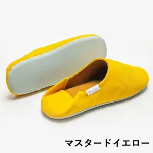 ABE HOME SHOES 帆布バブーシュ 