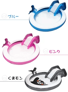 すべり台付きプール