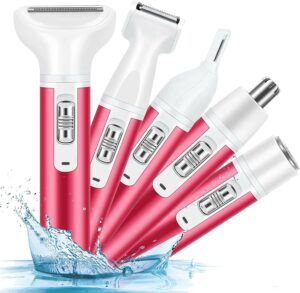 シェーバー レディース 1台5役 女性用 電動脱毛器 VIO専用電気シェーバー