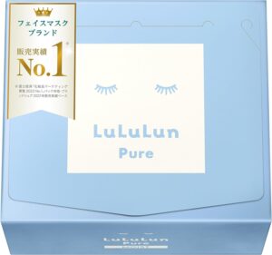 フェイスマスク 青のルルルン もっちり高保湿タイプ