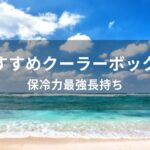 クーラーボックスおすすめ人気【保冷力最強長持ち】