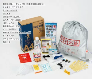 緊急避難セット KEC-1000(角利産業)