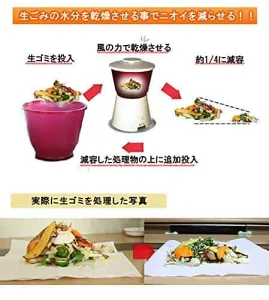 生ごみ処理機&乾燥機エアドライRBlll