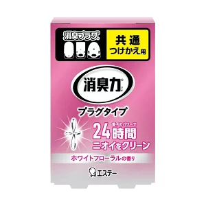 エステー 消臭力プラグタイプ やわらかなホワイトフローラルの香り