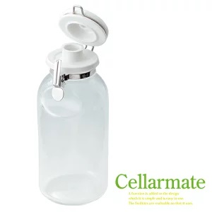【星硝株式会社】Cellarmate(セラーメイト)片手で使える ワンプッシュ便利びん