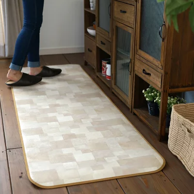 ライムライム チェアマット 幅100cm×長さ110~150cm