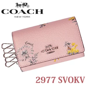 COACH(コーチ) フローラルプリント 6連キーケース