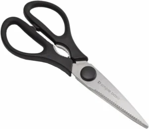 パール金属　シンプルベーシックキッチンバサミ