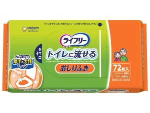 ユニ・チャーム ライフリートイレに流せるおしりふき