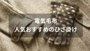 電気毛布おすすめ人気【おしゃれなひざ掛け・充電式など】