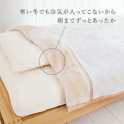 西川 2枚合わせ毛布