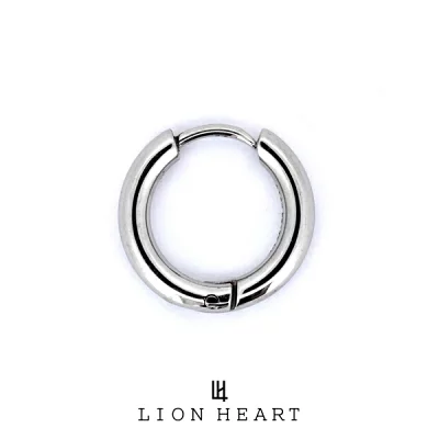 ライオンハート LH-1 Monotone プレーンフープピアス サージカルステンレス 03EA0055S