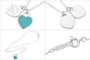 TIFFANY&Co. リターントゥティファニー ダブルハート レディース
