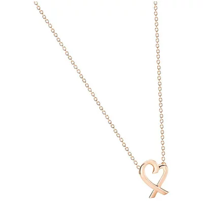 TIFFANY&Co. ティファニー ネックレス パロマ・ピカソ ラビング ハート ミニ ペンダント