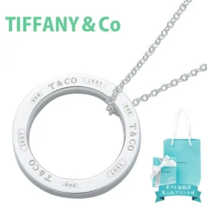 Tiffany.co ティファニー ネックレス リング シルバー 1837 サークル ペンダント ミディアム 25049179