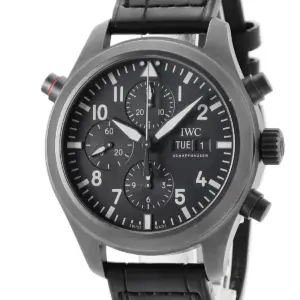 IWCパイロット・ウォッチ・ダブルクロノグラフ ・トップガン ・セラタニウム IW371815 