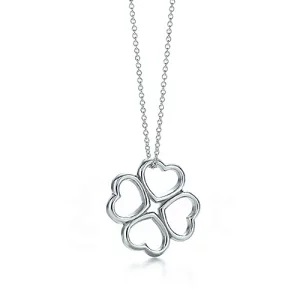 TIFFANY&Co. ティファニー ネックレス ハート クローバー 618