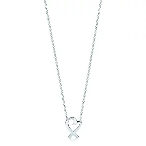 TIFFANY&CO. パロマ・ピカソ ラビング ハート ペンダント/ミニ 16in 33834748