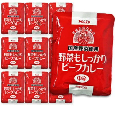 S&B 野菜もしっかりビーフカレー