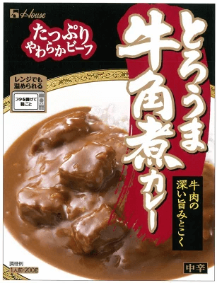 ハウスとろうま牛角煮カレー