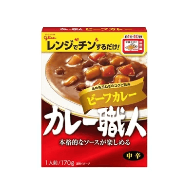 江崎グリコ カレー職人ビーフカレー 中辛