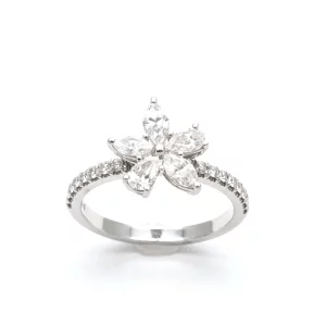Tiffany&Co. ティファニー ビクトリア ミックスクラスターリング