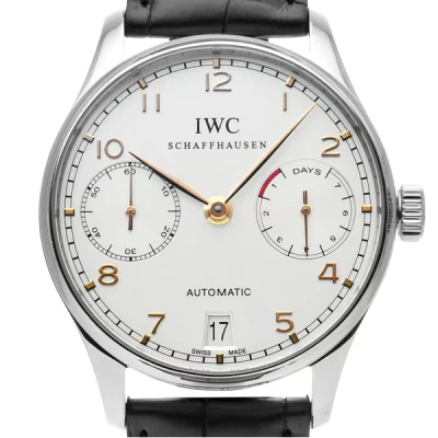 IWC ポルトギーゼ クロノグラフ 7DAYS IW500114