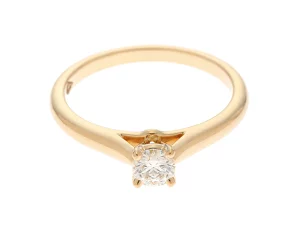 Cartier カルティエ 1895ソリテールリング リング イエローゴールド ダイヤモンド0.18ct 2.1g