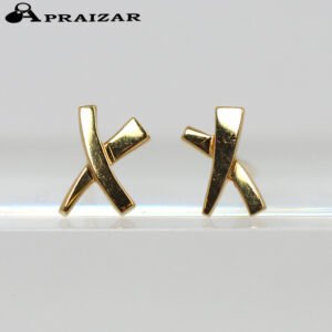 K18イエローゴールド パロマ・ピカソ グラフティ X キス ピアス