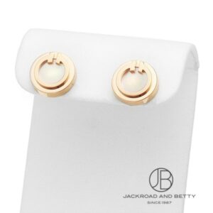 ティファニー(TIFFANY&Co.) T トゥー マザーオブパール サークル ピアス RG