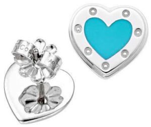 Tiffany&Co. ティファニー RTTハートピアス ティファニーブルー スターリング シルバー925 エナメルフィニッシュ リターントゥティファニー ラブハートピアミニ