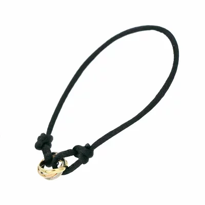 カルティエ トリニティ ブレスレット YG WG PG 750 スリーカラー