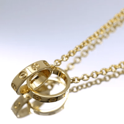 カルティエ(Cartier) ネックレス ベビーラブ ペンダント イエローゴールド B7212400