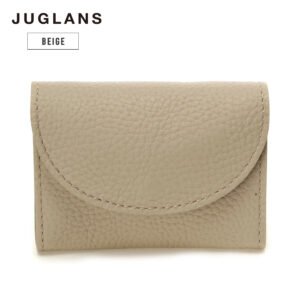 LEATHER DOUBLE FLAP COIN PURSE