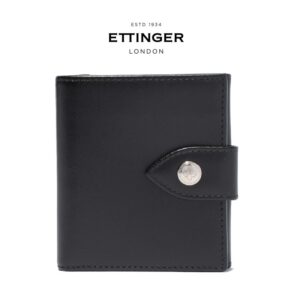 ETTINGER 二つ折りミニ財布 コインポケット TAB付 カーフレザー