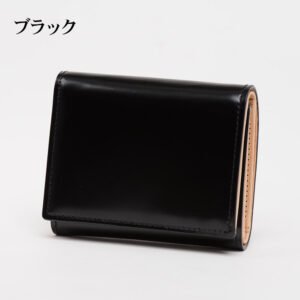 FLYING HORSE コードバン三つ折りコンパクト財布