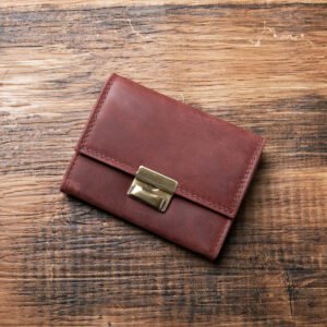 本革 ミニ財布 smally メンズ レディース 二つ折り財