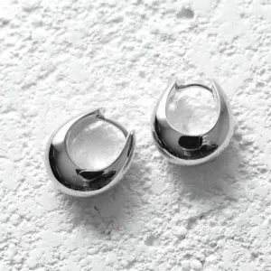Tom Wood Ice Hoop Small E39HSNA01S925