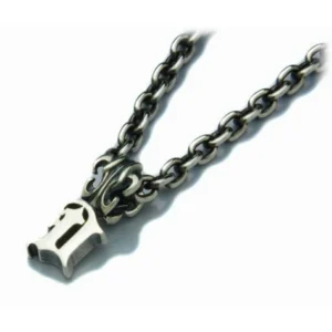 DEAL DESIGN ディールデザイン ブラックレターチャーム ペンダント