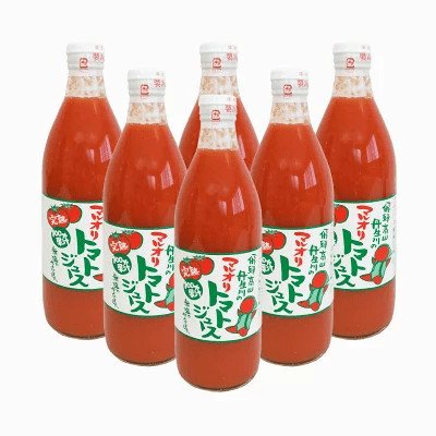 無添加 無塩 完熟100％果汁 マルオリ トマトジュース