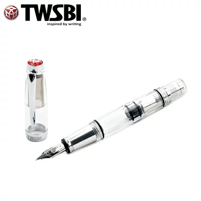 TWSBI(ツイスビー)　万年筆　ダイヤモンド　580 AL スケルトン