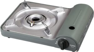 アイリスオーヤマ カセットコンロスリム IGC-E1-G