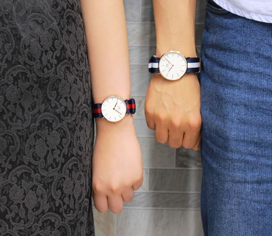 Daniel Wellington ダニエルウェリントン ペアウォッチ ナイロン