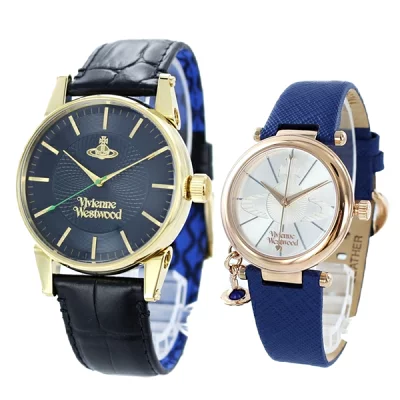 ヴィヴィアンウエストウッド(Vivienne Westwood) ペアウォッチ VV065NVBKVV006RSBL